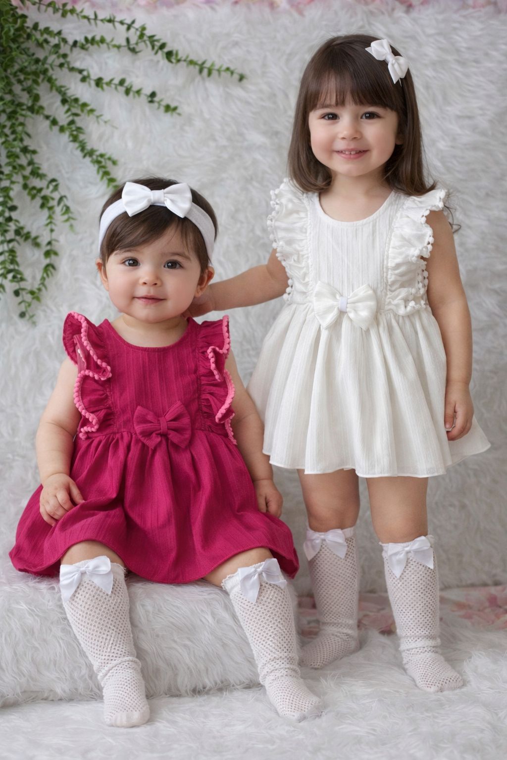 پیراهن چیندار عیدانه حلقه ای