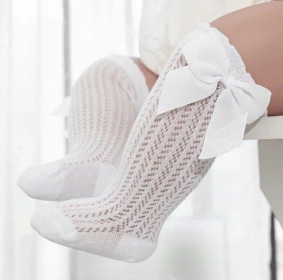 جوراب گندمی بچگانه تابستانه